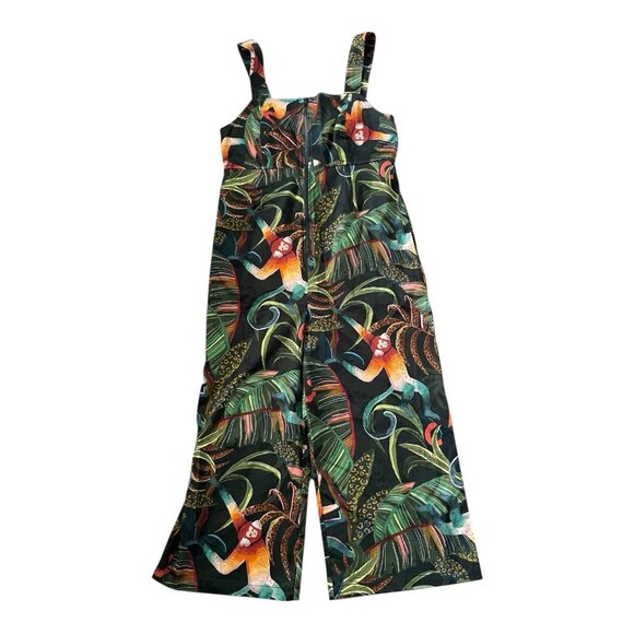 Anthropologie Jungle Print Jumpsuit - Multicolor - Picture 1 of 6
